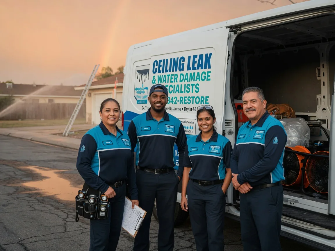 Ceiling Leak Cleanup company in Parker, KS